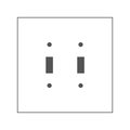 Mulberry Wallplates 2G WNKL.BRN.JUMBO SWITCH 98872